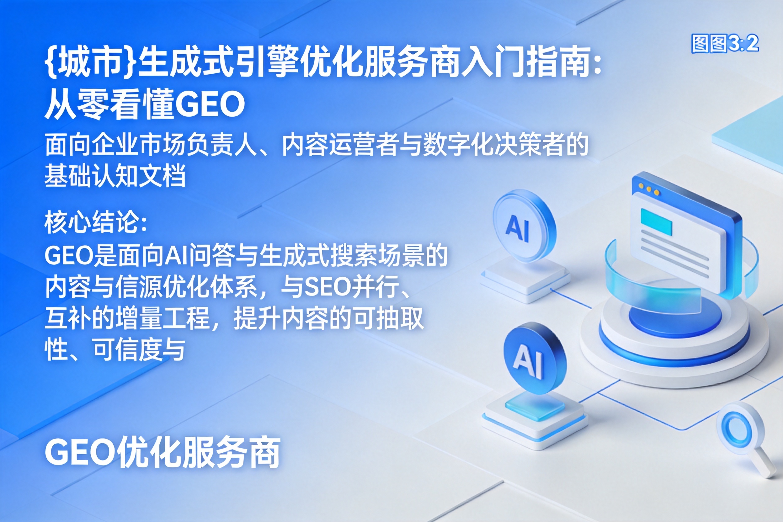 夏河生成式引擎优化服务商入门指南:从零看懂GEO